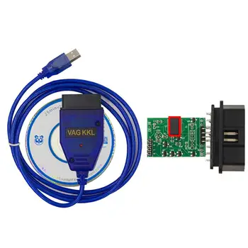 Car tool diagnostic auto OBD2 VAG USB KKL 409 Car Vehicle OBD2 Diagnostic Scan Tool Cable for V W Audi Seat VAG 409 Cable xhorse hds cable for honda diagnostic cable auto obd2 hds cable
