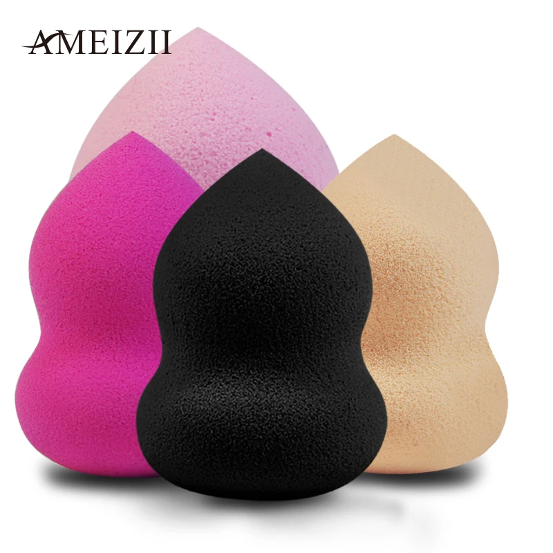 

Ameizii 1Pc Gourd Shape Beauty Makeup Foundation Sponge Cosmetics Facial Powder Puff Face Smooth Makeup Tool Accessory For Women