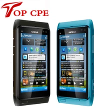 Оригинал Восстановленное Nokia N8 мобильного телефона 3 Г, WIFI, GPS 12MP Сенсорный Экран 3.5 “Открыл Мобильный Телефон 16 ГБ Внутреннего бесплатная Доставка