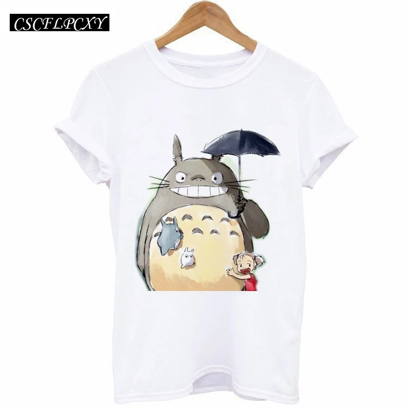 Fashion-2016-Slim-T-shirt-Women-Summer-Tops-Cartoon-Neighbor-Totoro-Print-T-Shirt-Plus-Size.jpg_640x640