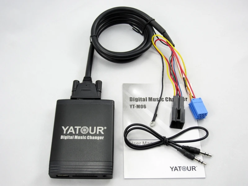 Yatour аудио YTM-06 Автомобильный mp3 плеер для Audi A2 A3 A4 A6 A8 S4 S6 S8 AllRoad TT USB SD AUX цифровой музыкальный проигрыватель