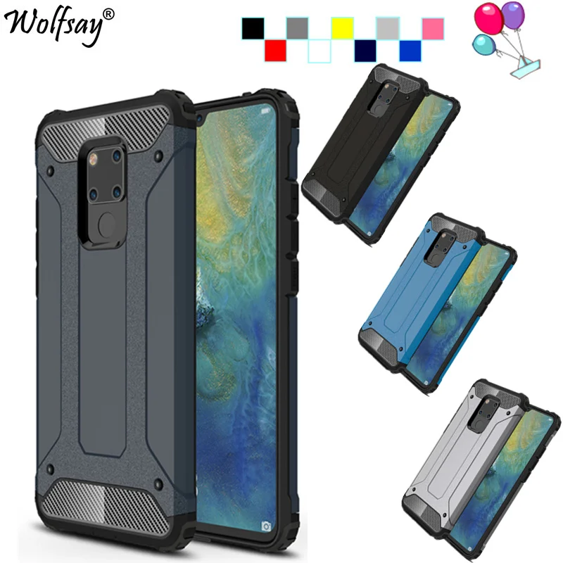 Для Huawei Mate 20 X чехол TPU + PC противоударный Гибридный с полным покрытием для