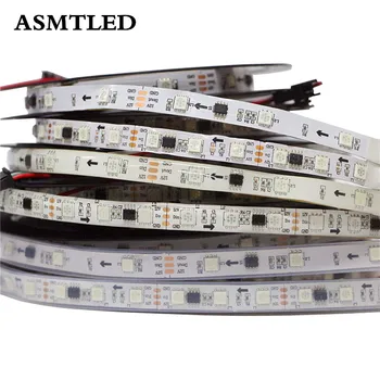 

WS2811 2811 External IC led pixel strip light Individually Addressable DC 12V RGB full color 30/60 leds/m Waterproof Smart Light