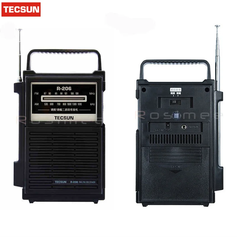 High Quality TECSUN R 206 R206 Radio Receiver Digital Demodulation