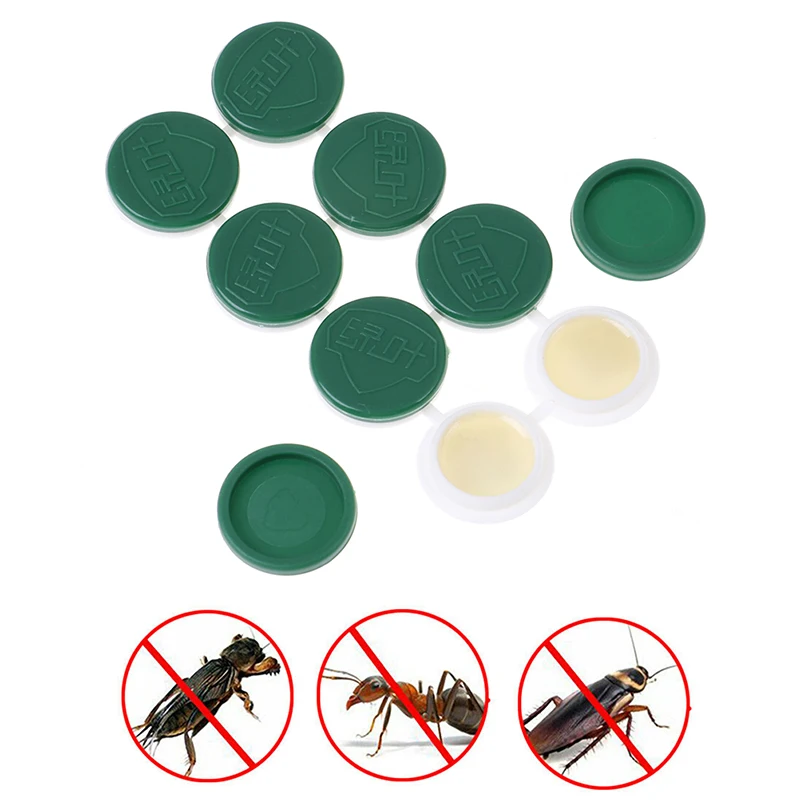 

8PCS/1 Box Contagious Cockroach Gel Poison Bait Insecticide Cockroach Trap Serial Killer Pest Control Drugs Convenient Hygiene