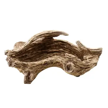 

WINOMO Creative Simulation Tree Root Resin Succulents Pots Artificial Twisted Driftwood Planter Garden Plant Flower Pots