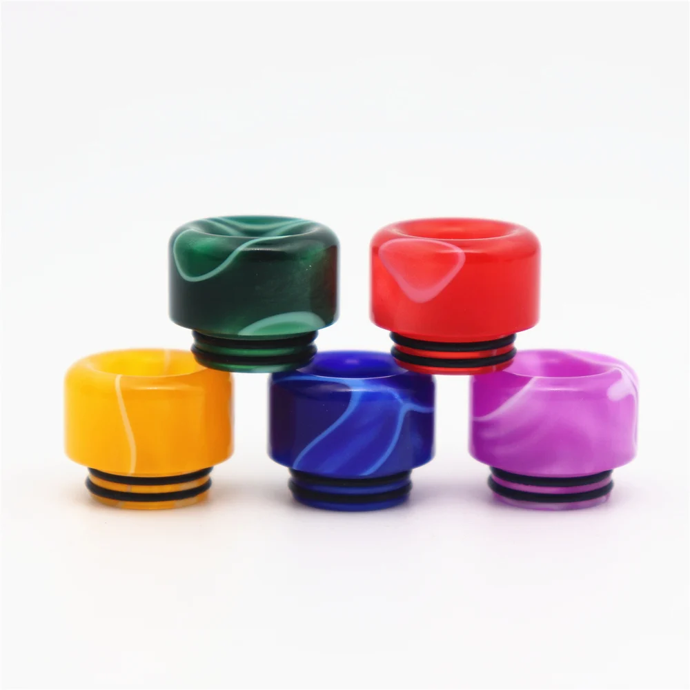 

Yuhetec 1 Pc 810 Acrylic Drip Tip 5 Colors electronic cigarette accessories vaper mouthpiece good quality