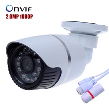 Surveillance 1080P IP Camera metal waterproof Bullet 24IR outdoor Network ONVIF H.264 2.0 Megapixel Lens Full-HD CCTV camera