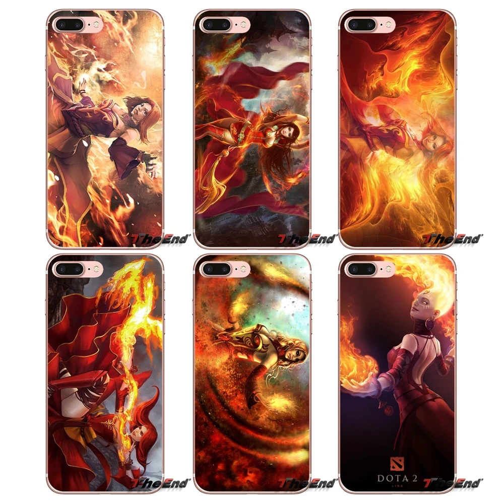 Us 099 Lina Inverse Dota 2 Art Silicone Tpu Case For Huawei G7 G8 Ascend P7 P8 P9 Lite Honor 4c 5x 5c 6x Mate 7 8 9 Y3 Y5 Y6 Ii Pro In Half Wrapped