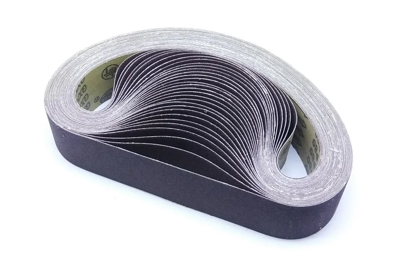 New5pcs71050mmAOAbrasiveSandingBeltonMetalgrinderGXK51P80