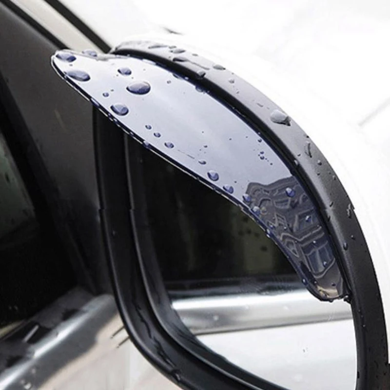 

2Pcs/Set Universal Car Door Side Rear View Wing Mirror Rain Guard Weather Snow Shield Sun Shade Cover Rearview