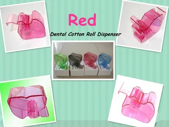 

New Dental Red Cotton Roll Dispenser Holder Organizer Autoclavable Red For Sale