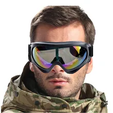 WOLFBIKE Лыжный спорт Сноубординг очки Пейнтбол Спорт UV400 защита для охоты страйкбол снег сноуборд очки красочные линзы