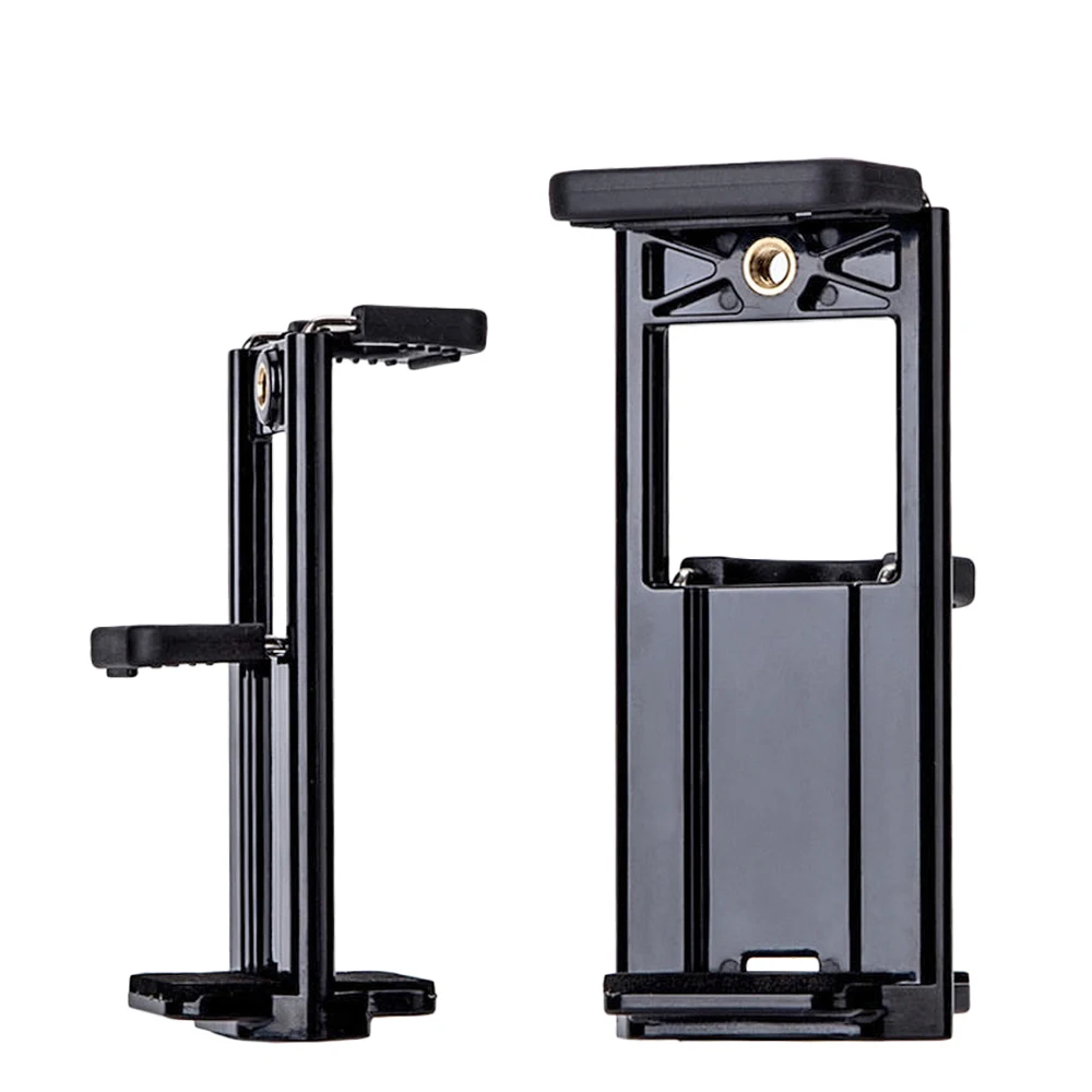 

Universal 2in1 Tripod Mount Phone Tablet Holder Clip for iPhone 8 Plus X iPad mini Pro 10.5 air 2 Adapter Clamp Stand