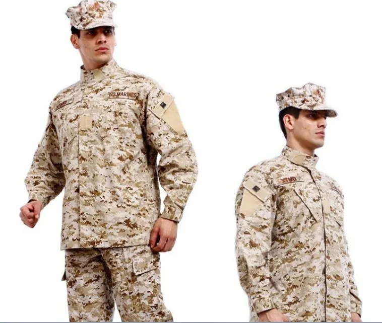 Новая военная форма для мужчин армейская тактическая спецназ ACU Militar солдат для мужчин боевая одежда комплект брюк камуфляжная форма - Цвет: 1