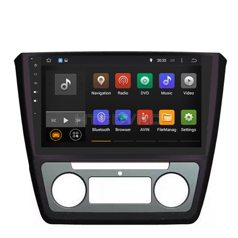 

YMODVHT 10.1inch Octa Core 4GB+32GB Android 8.0 Car DVD Player for Skoda Yeti 2009- MANUAL/AUTO Radio Stereo GPS Navigation