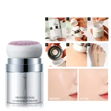 Рассыпчатая пудра гриб контур лица контроль масла финишная пудра установка макияж основа фиксирующая пудра