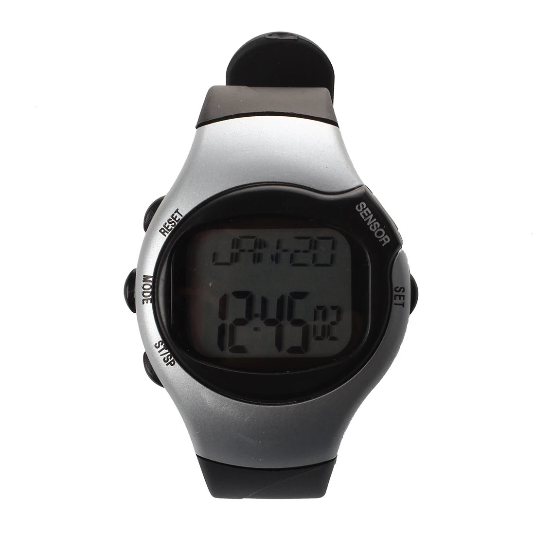 Pedometer Heart Rate Watch Cardio Heart Rate Pulse Sportin Digital
