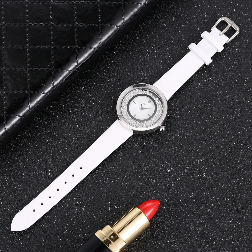 Super Slim Sliver case vogue leather strap Watches Women Top Brand Luxury Casual Clock Ladies Wrist Watch Lady Relogio Feminino (7)