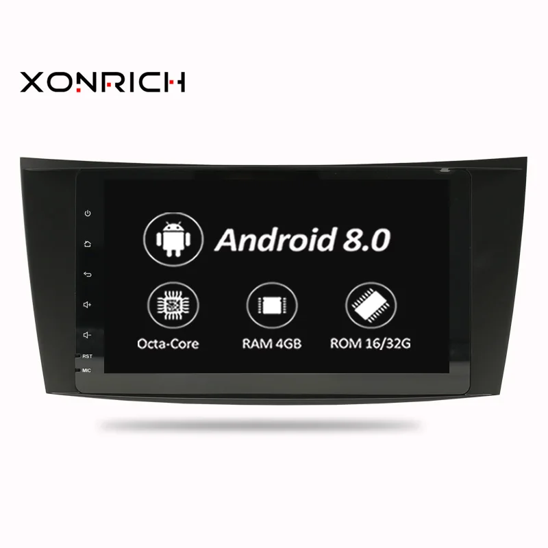 

2 din Android 8.0 AutoRadio Tape Recorder CAR DVD Player For Mercedes W211 W219 W463 CLS350 CLS500 CLS55 E200 E220 E240 E280 270
