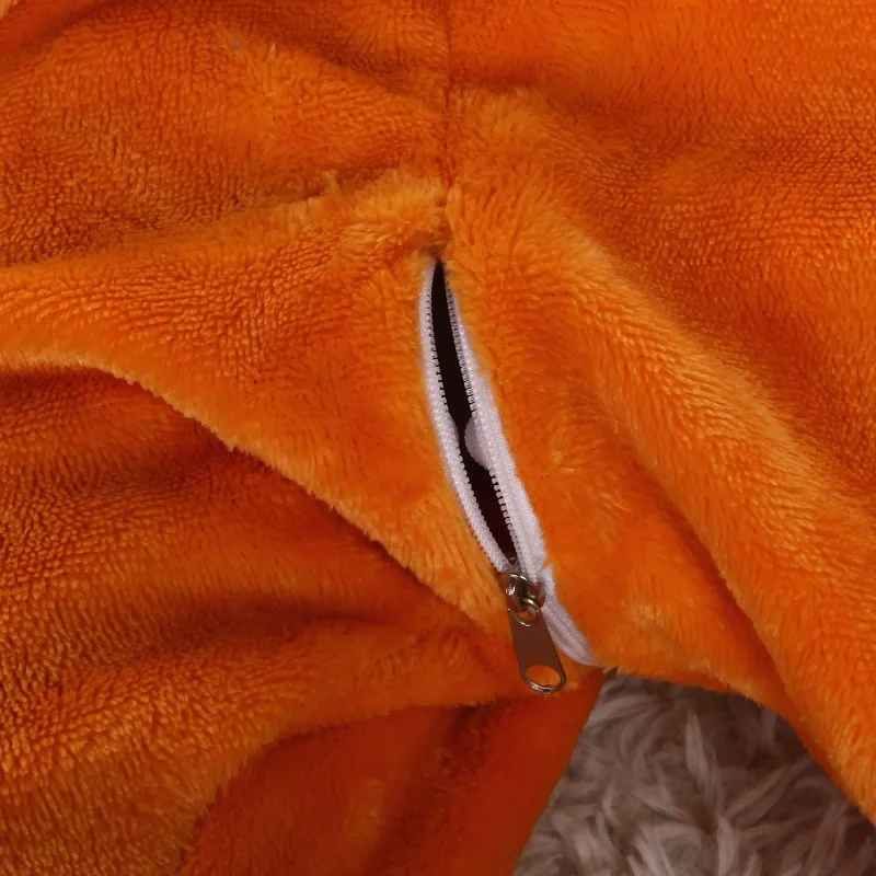 Lion Overalls Jumpsuit Kids Pijama Pockets Children Cosplay Costume Kigurumi Onesie Blanket Sleepers Pajama Hips With Zipper