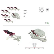 1wx9/упаковка изысканный светодио дный светодиодный свет затемнения милый утопленный звездный свет для стеллажей, шкафов, витрины, прохода, украшения