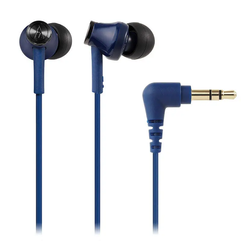 Audio-Technica ATH-CK350M проводные наушники Hifi наушники совместимы с Ios Android для Xiaomi huawei и т. Д - Цвет: blue