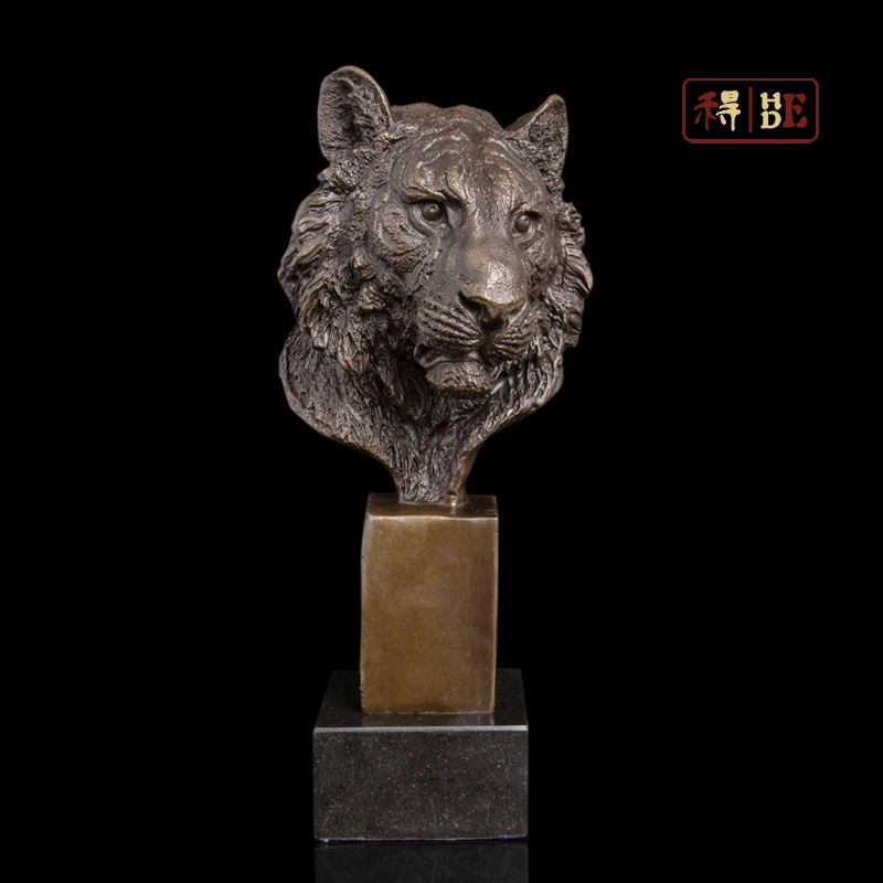 

He was "tiger" bronze Zodiac Zodiac souvenir sculpture decoration Home Furnishing animal study