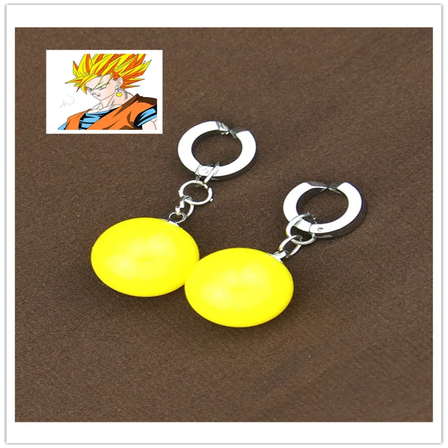 New Dragonball Super Dragon Ball Kai Earring Black Son ...