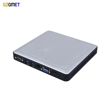 GZGMET Quad Core Fanless 2.41GHz Mini Desktop Pc Intel Celeron J1900