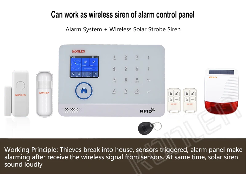 solar wireless siren 06