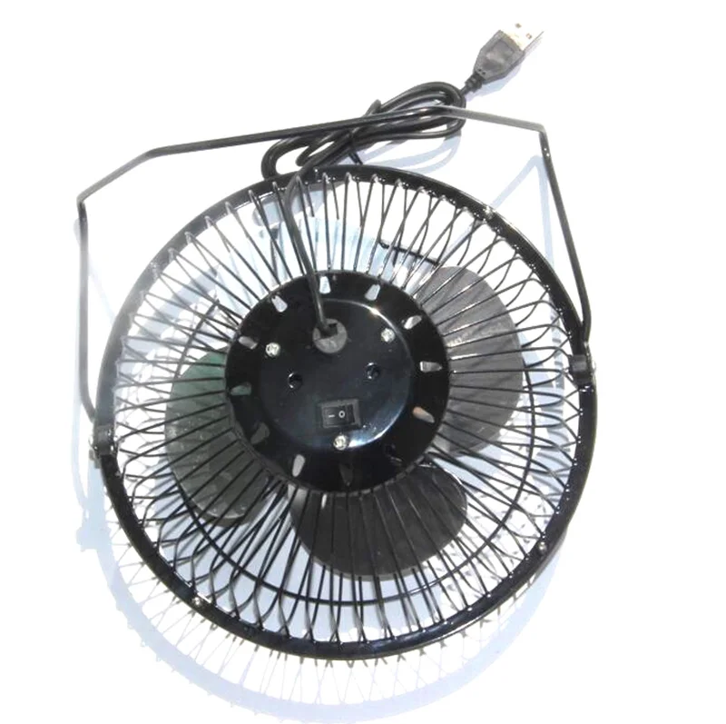 Usb вентилятор 6 дюймов охлаждающая вентиляция вентилятор+ 3,5 Вт Солнечная Панель зарядное устройство питание для путешествий на открытом воздухе Рыбалка домашний офис