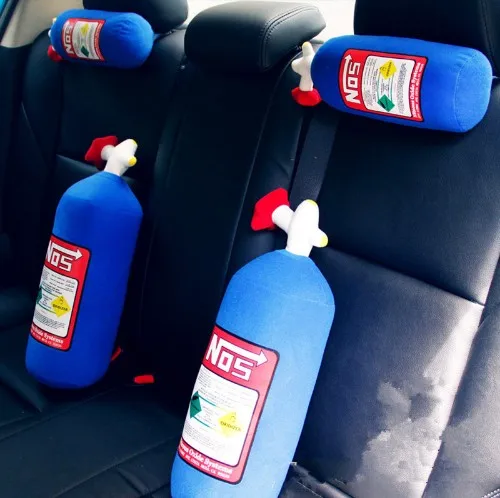 NOS Закись азота подушка в форме бутылки плюшевые игрушки турбо JDM Подарочный