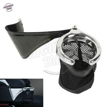 

Motorcycle Rear Passenger Drink Cup Holder case for Harley Electra Road Tri Glide FLHTCU