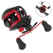 18+ 1BB высокая скорость 8,1: 1 Рыболовная Приманка литейная катушка Тормозная сила 10 кг/22 фунта Рыболовные катушки с правой левой рукой опционально