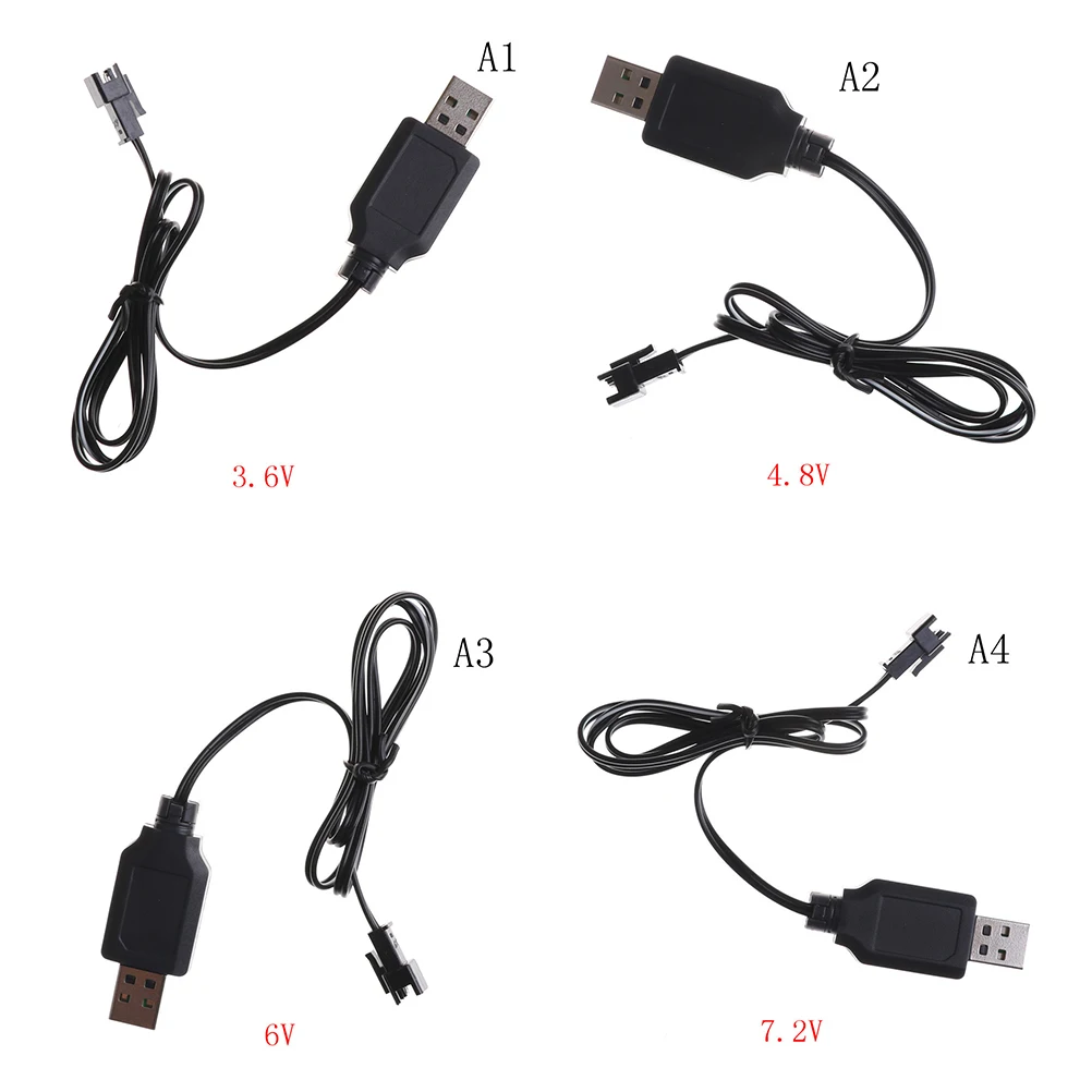 1 шт. USB Кабель адаптер для зарядки вертолета 3 6 В 4 8 в 7 2 в|Детали и аксессуары| |