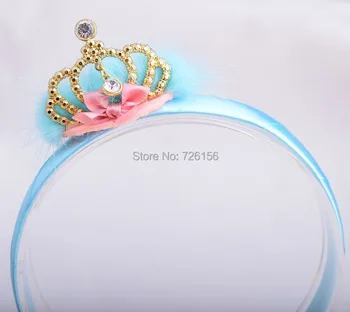 

120pcs/lot Baby Girl Rabbit hair crown clip birthday crown clip
