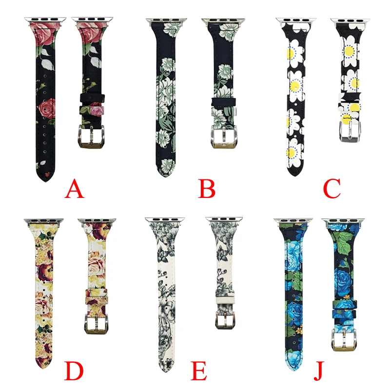 

OSRUI Leather Strap For Apple Watch 4 Band 44mm 40mm correa Iwatch Series 4 3 2 1 42mm/38mm wrist link Bracelet Watchband belt