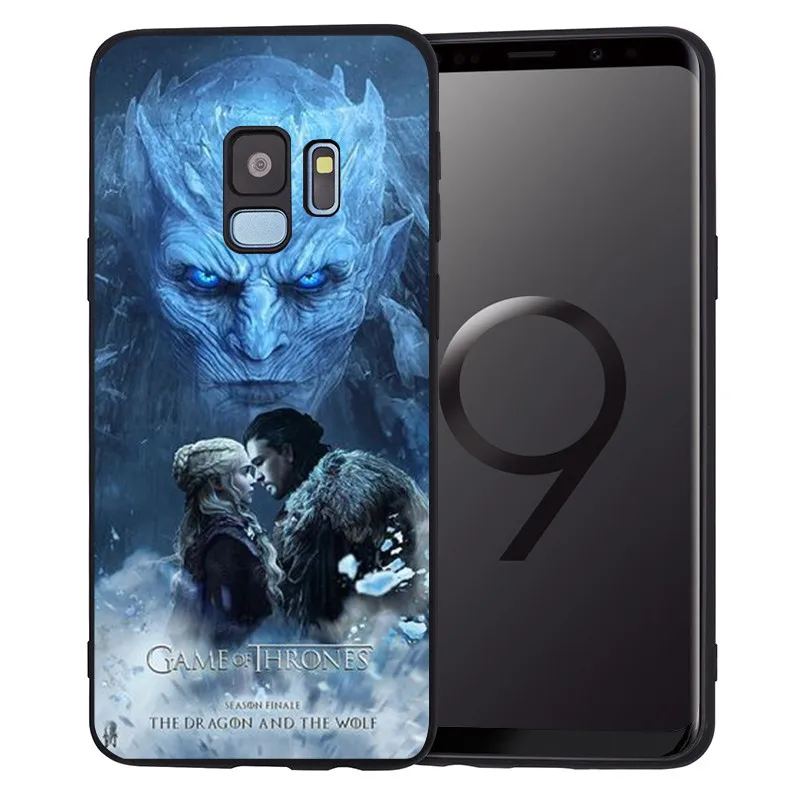 Game Thrones Daenerys Dragon Jon For Samsung Galaxy S6 S7 Edge S8 S9 S10 Plus Lite Note 8 9 phone Case Cover Coque Etui Funda