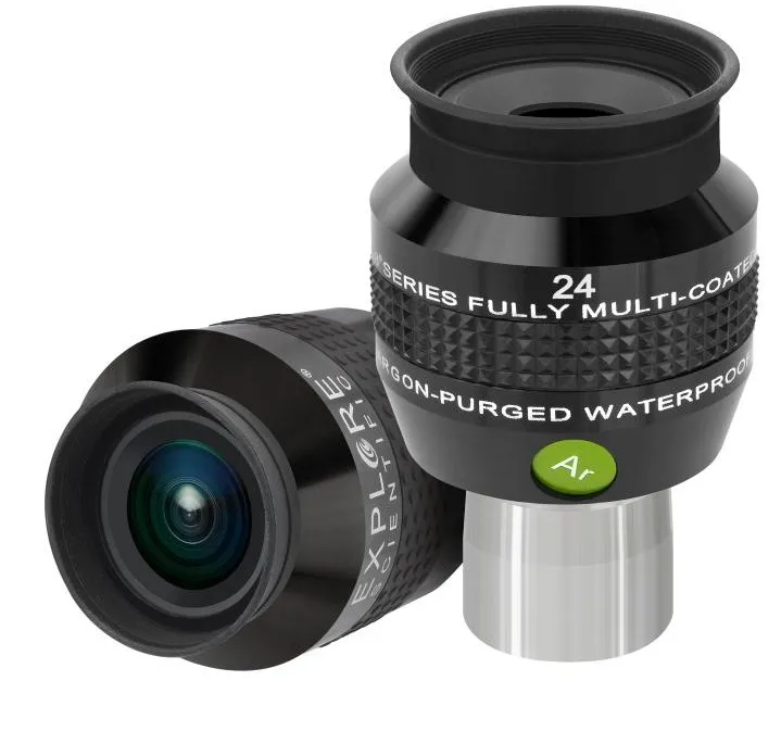 Waterproof ar, 2". окуляр explore scientific. вид в окуляр объектива. телескоп explore scientific. Explore scientific 71750.