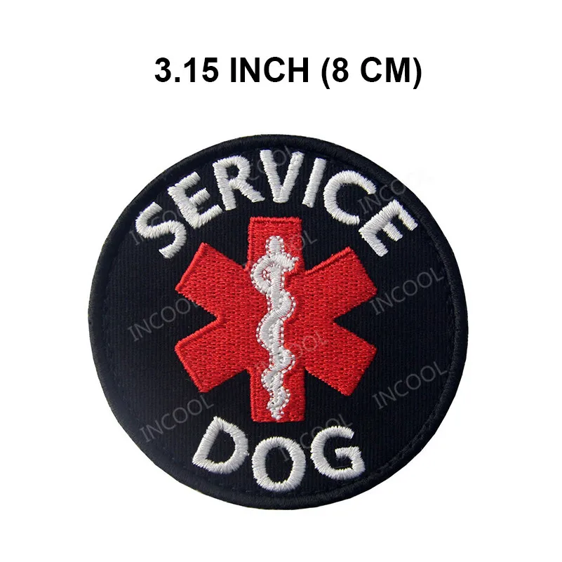 Нашивка С Вышивкой EMT медицинская служба нашивка для собак Рабочая тренировочная собака K9 военный тактический боевой дух нашивки вышитые значки - Цвет: 14