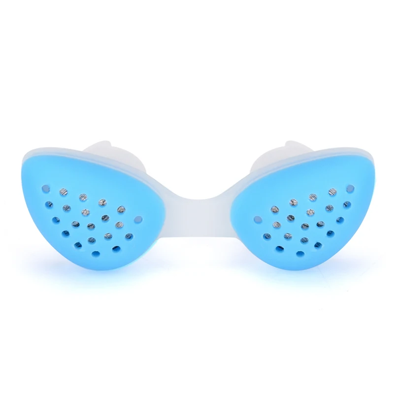 Анти храп устройство для дыхания носом Силиконовое устройство против храпа клипса от храпа зажим для носа Анти-храп очиститель воздуха - Цвет: Blue