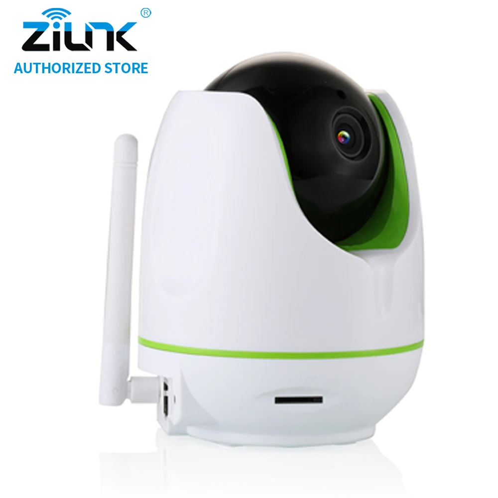 

ZILNK 1080P Full HD Wireless IP Camera CCTV WiFi Home Surveillance Security Camera System with iOS/Android Pan Tilt White