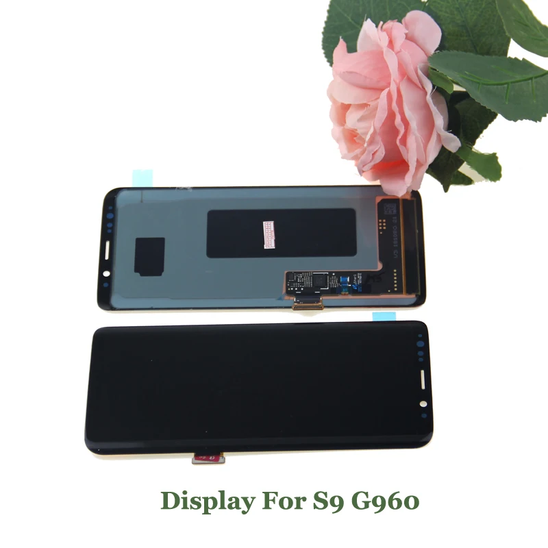 

SUPER AMOLED For Samsung S9 G960 g960f LCD Display Touch Screen Digitizer Assembly+tape