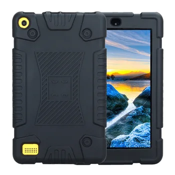 

7Inch Case Universal For Amazon Kindle Fire 7 2018/2017/2015 Shockproof Soft Silicone Rugged Cover for Kindle Fire 7 capa A40