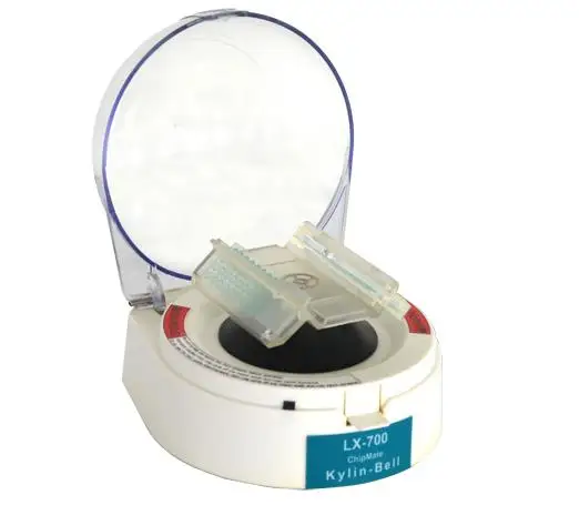

(the Lindberg) LX-700 Mini slide centrifuge at 3500 rpm