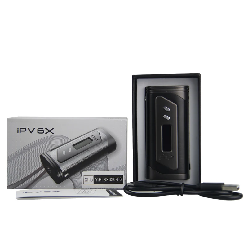 

Original Pioneer4you IPV6X free shipping Temperature Control Box Mod iPV 6X 18650 Battery e cigarette vs Smok Eleaf Sigelei Kaos