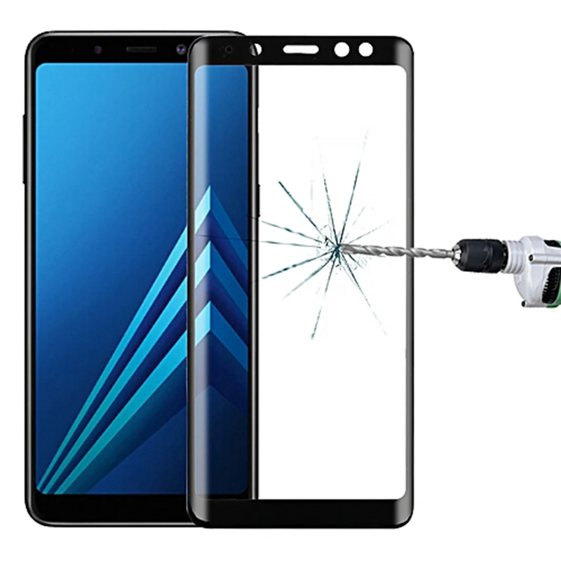 Защитное стекло для samsung Galaxy A8 чехол из закаленного стекла для samsung A8 Plus A 8 A8Plus A530 A8+ 8A 3D пленка