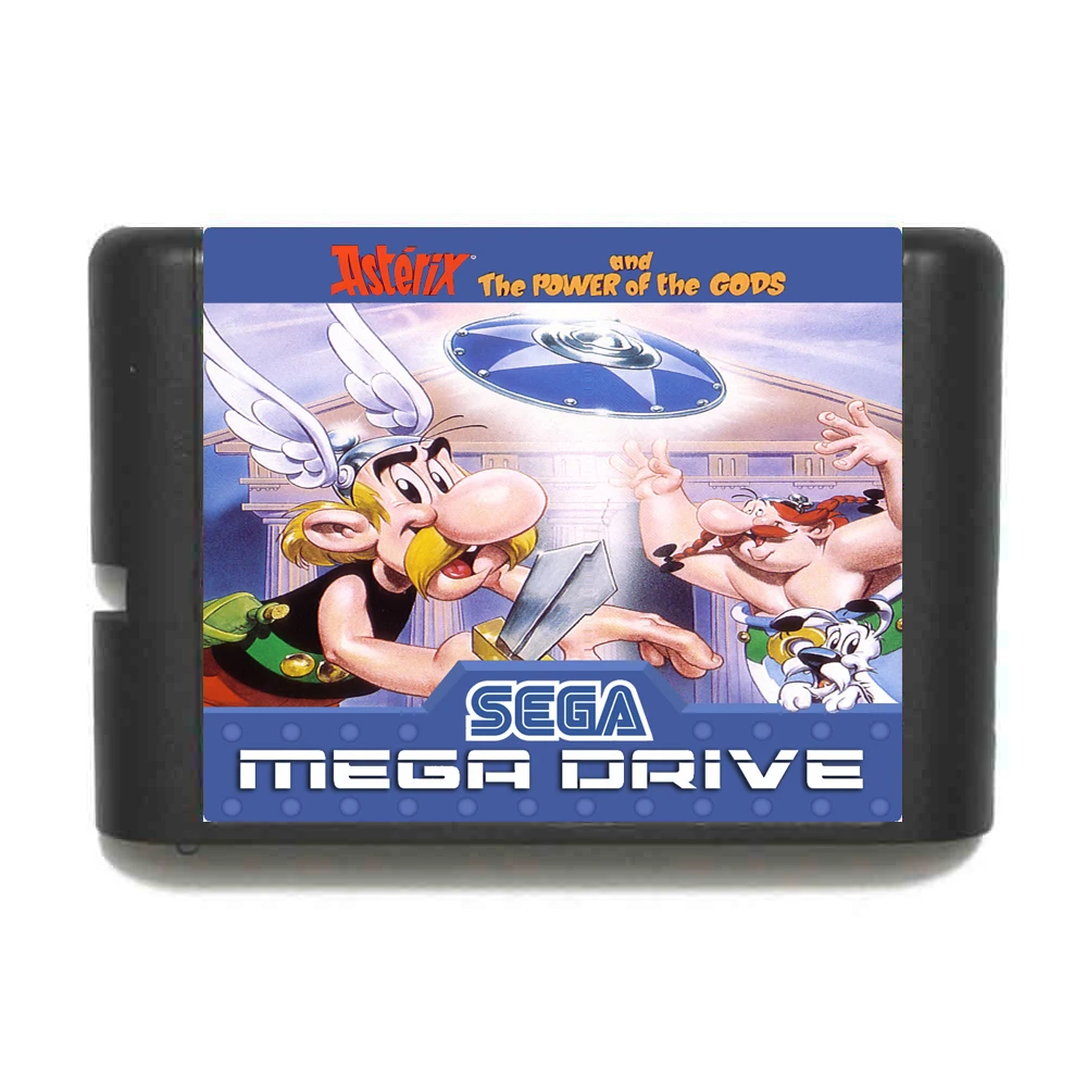 Астерикс и сила Богов 16 бит MD карточная игра для sega Mega Drive для Genesis