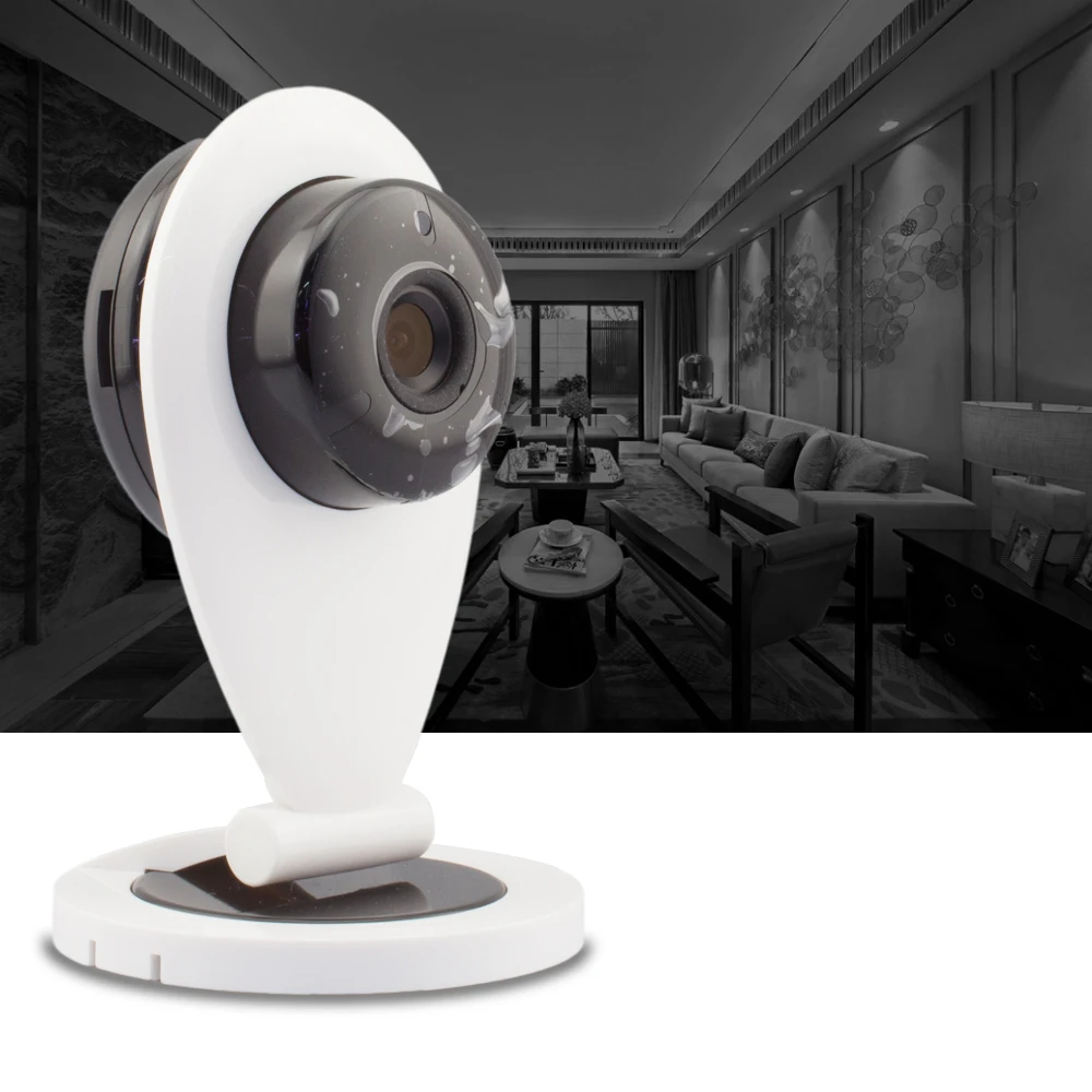 PUAroom wifi mini size two way audio wireless cctv camera (3)